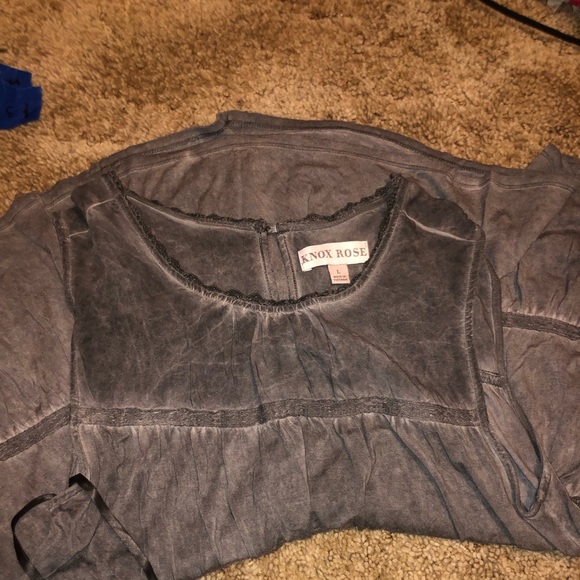 Flare shirt with tank top sleeve - Picture 3 of 3